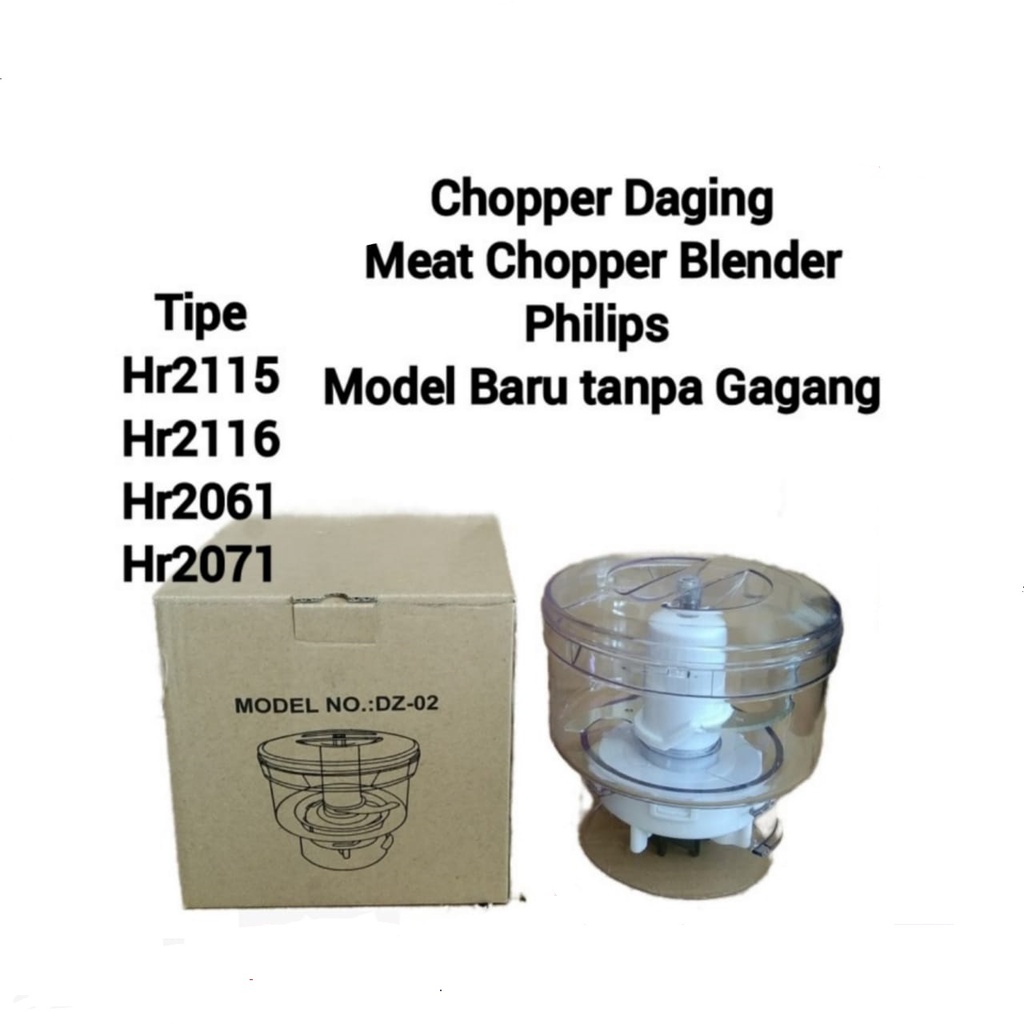 Chopper Blender Philips Hr2115 Hr2116 model baru