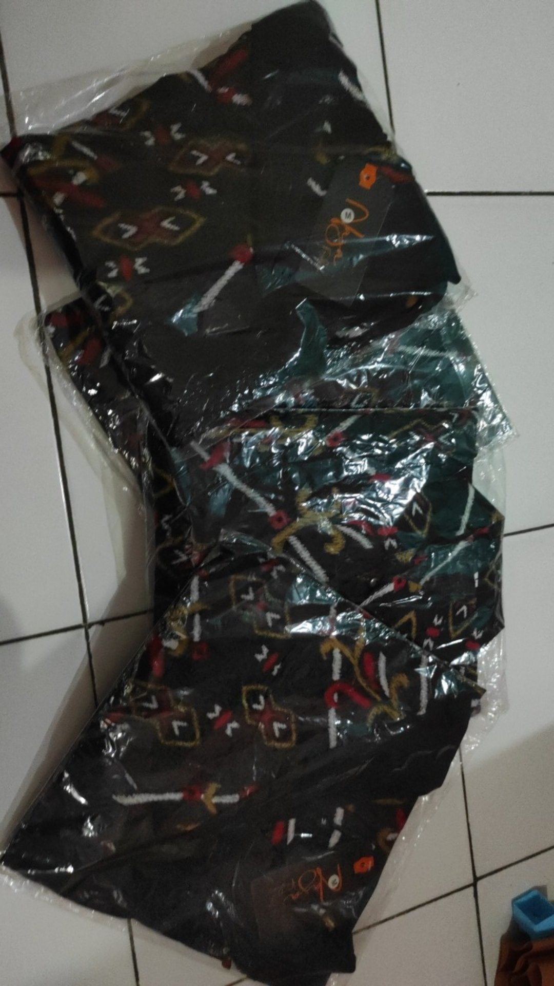 Tey-17 Batik Wanita Asj Sa Hrb026 Kenongo Kemeja Tosca Pendek