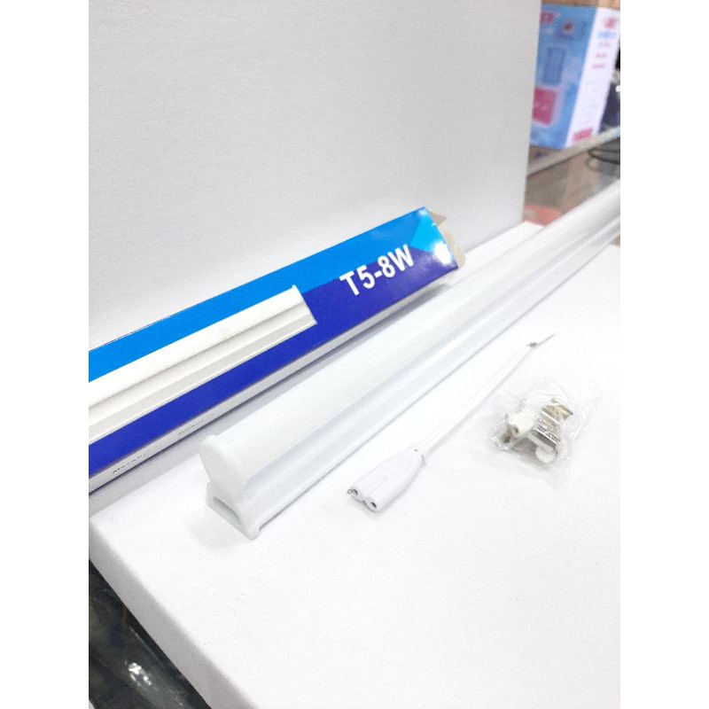 lampu TL LED T5 8w set panjang 60cm