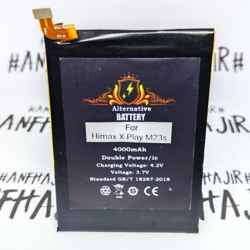 BATRE BATREI PERSAMAAN FOR HIMAX X PLAY M23s BATRAI BATERAI HIMAX X-PLAY M-23S ALTERNATIF MODIF BATT