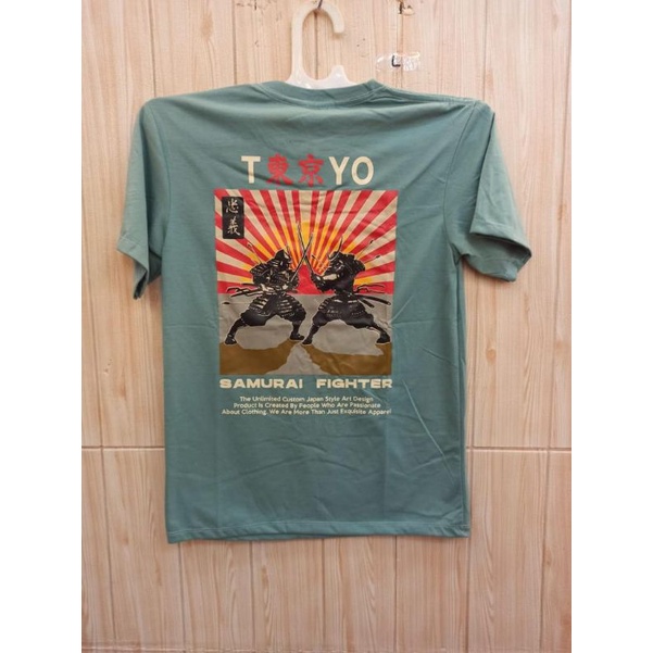 KAOS SAMURAI WARNA FIGHTER LENGAN PENDEK