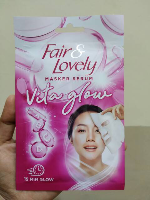 Fair Lovely Multivitamin Serum Sheet Mask 20 G Indonesia