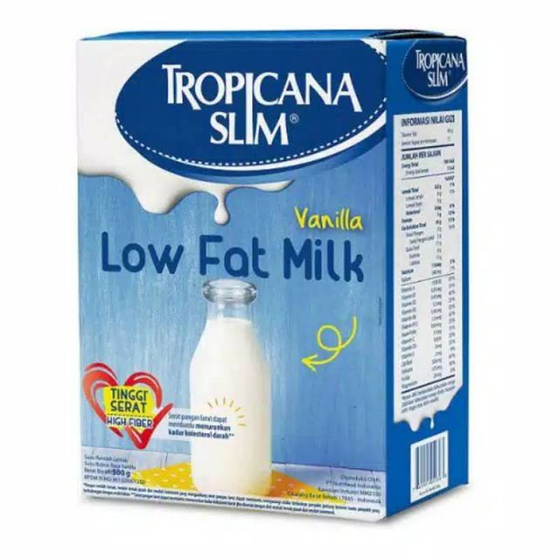 

Tropicana Slim Low Fat Milk Vanilla 500gr