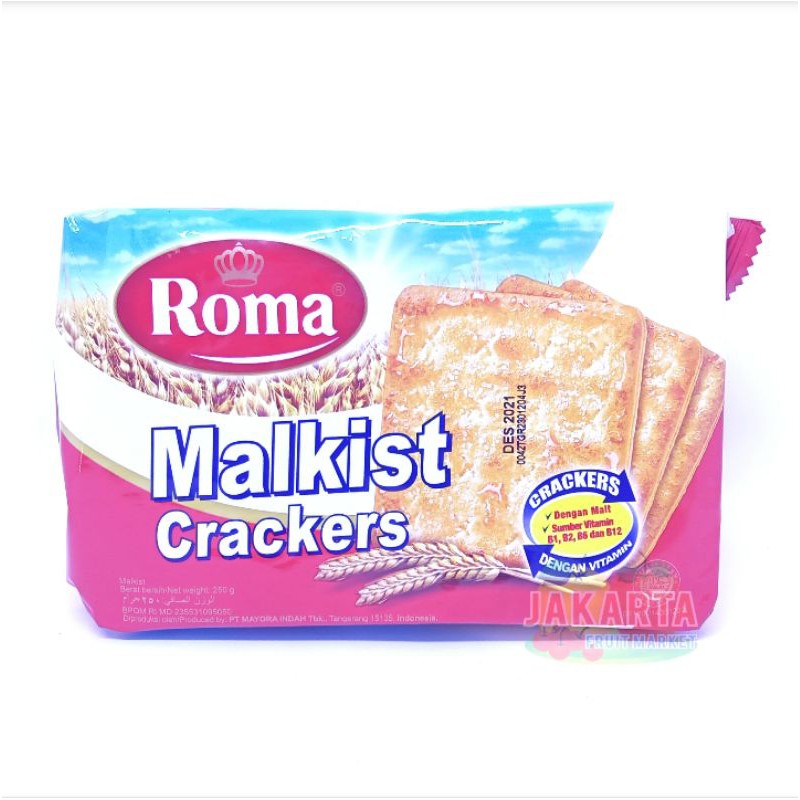 

(CAMILAN INSTAN) ROMA MALKIST CRACKERS 250G