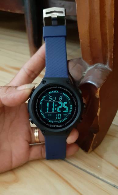 Promo Jam Tangan Tahan Air Original Skymax Warna Favorit Terlaris - Biru