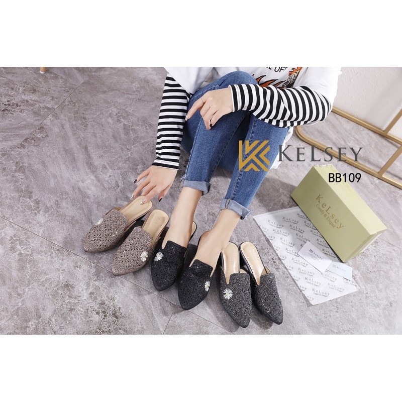 Kelsey Sendal Heels Wanita 5cm BB109