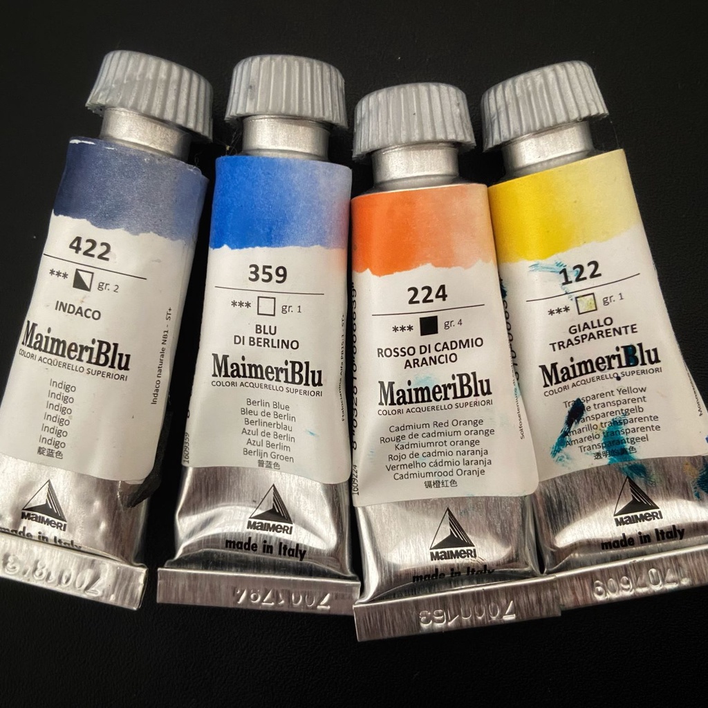 

MAIMERIBLU WATERCOLOR - shared pan
