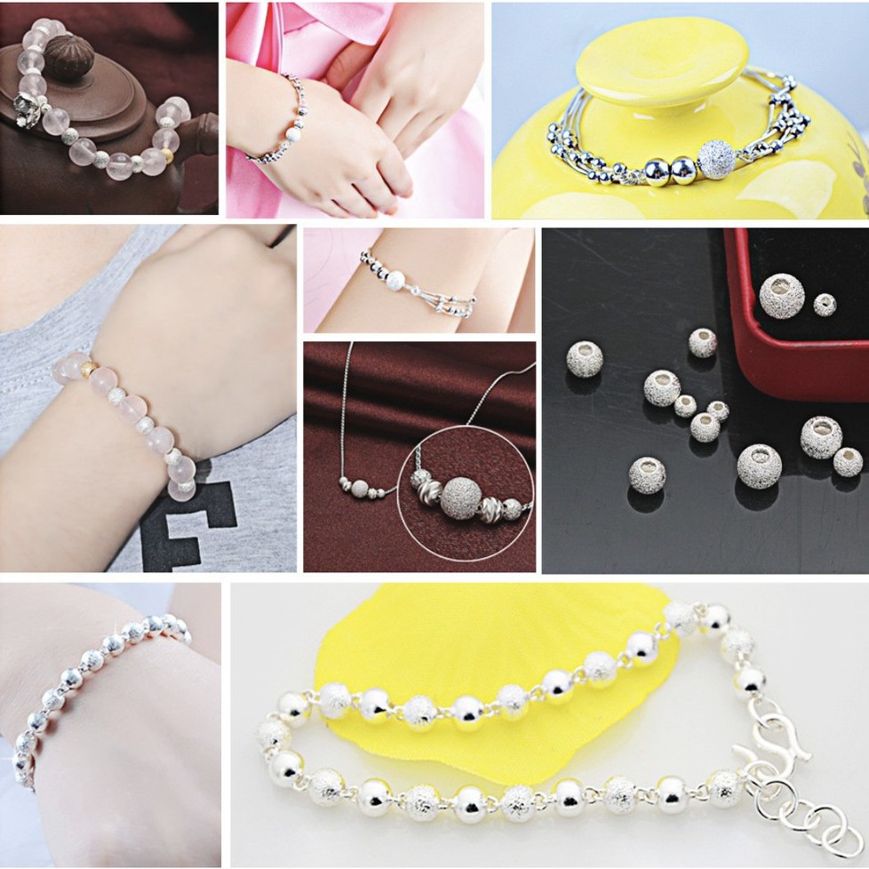 Pembatas Bola Bola Glitter Uk 4-12mm Harga/20-100pc