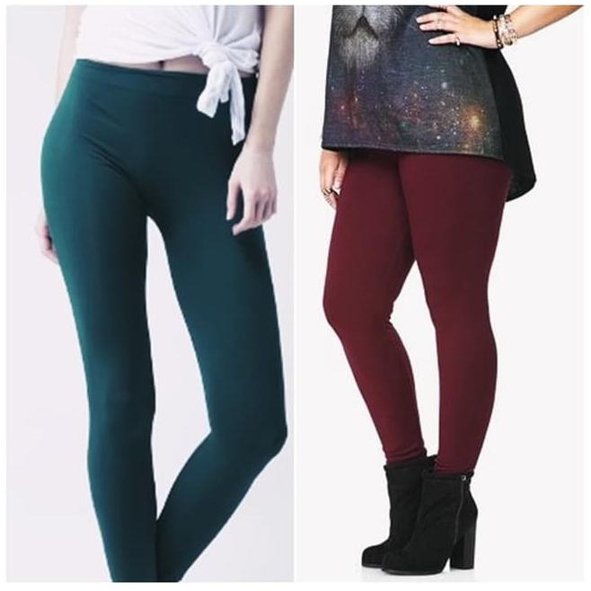 NLE9 LEGGING BIG SIZE JUMBO FOREVER21 LEGING HAMIL LEGGINGS - HIJAU TUA 2JVZ