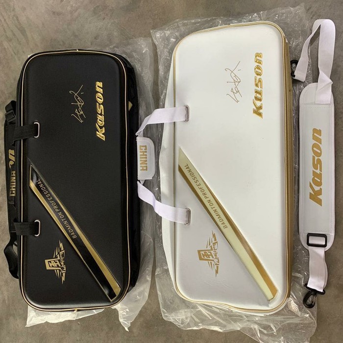 Tas Badminton Kason Fu Hai Feng Sisa Warna PUTIH