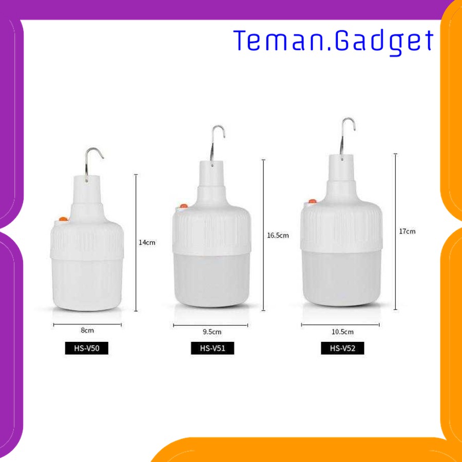 TG-DG016 OOBEST LAMPU GANTUNG BOHLAM LED LAMP HANGING NIGHT LIGHT USB 50W - V50