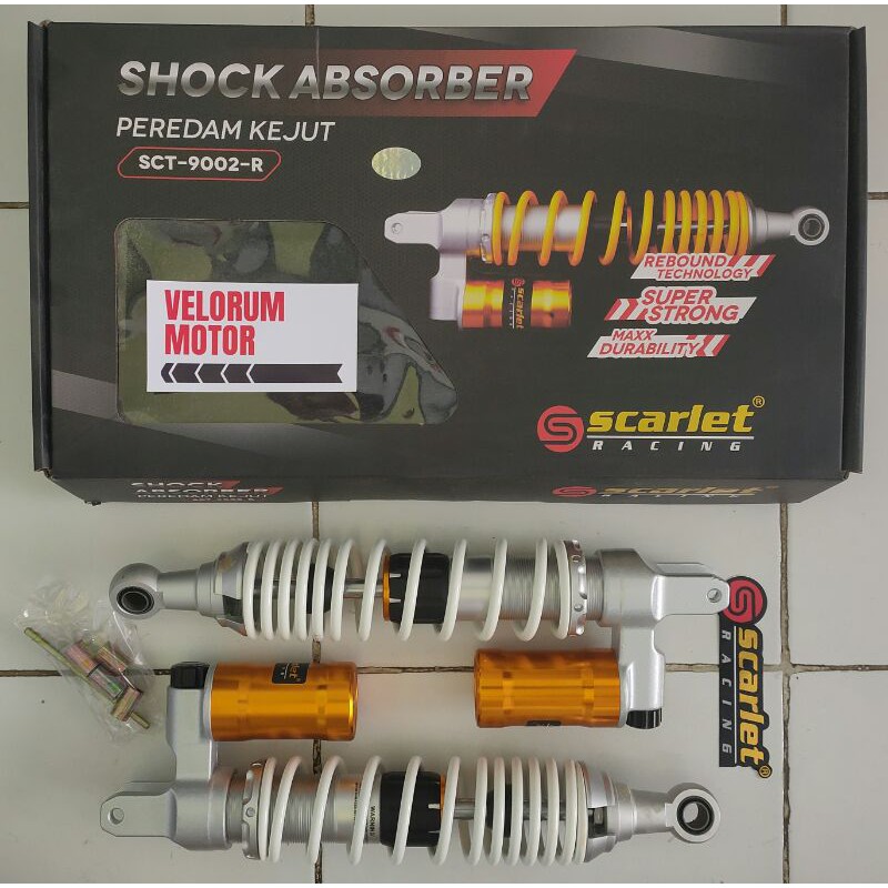 Shockbreaker Tabung Nmax X-Max Aerox Premium 9002R Scarlet