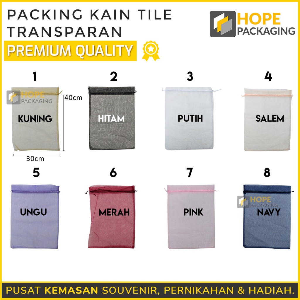 

[Harga / 5 Pcs] Pouch Serut Kain Tile Transparan / Pouch Souvenir Wedding / Kantong Kain Tile Kosmetik / Pouch Hadiah / Bungkus Souvenir