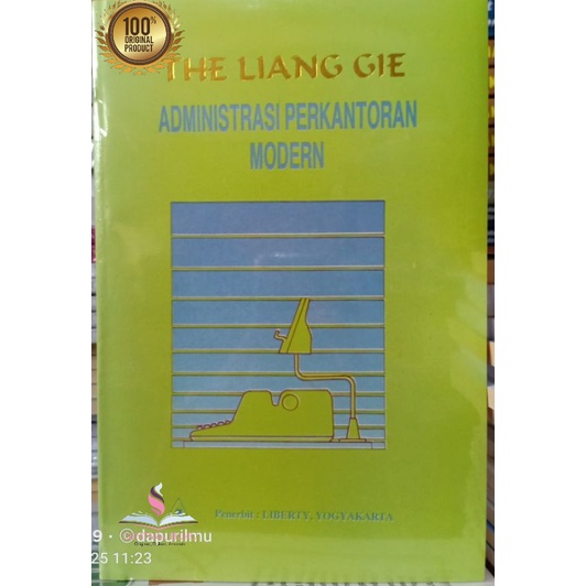 Buku  Administrasi Perkantoran Modern ( ADMINISTRASI PERKANTORAN MODERN )-The Liang Gie