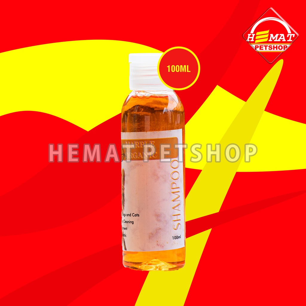 Shampoo Kucing anjing Sampo Hewan Marble Organic 100 ML