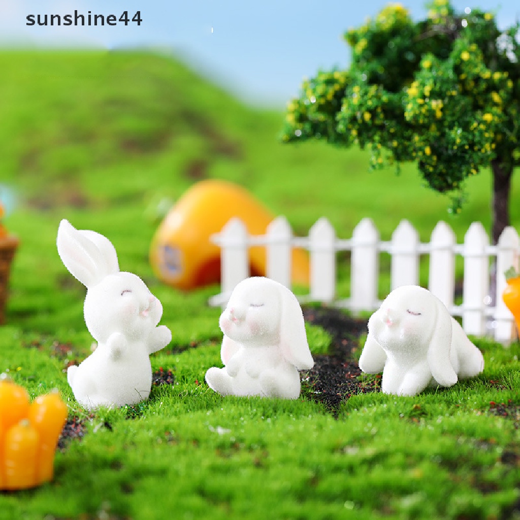 Sunshine Miniatur Kelinci Lucu Untuk Dekorasi Kue