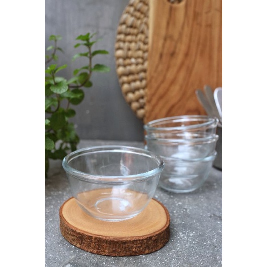 preparation bowl / mangkuk kaca mini