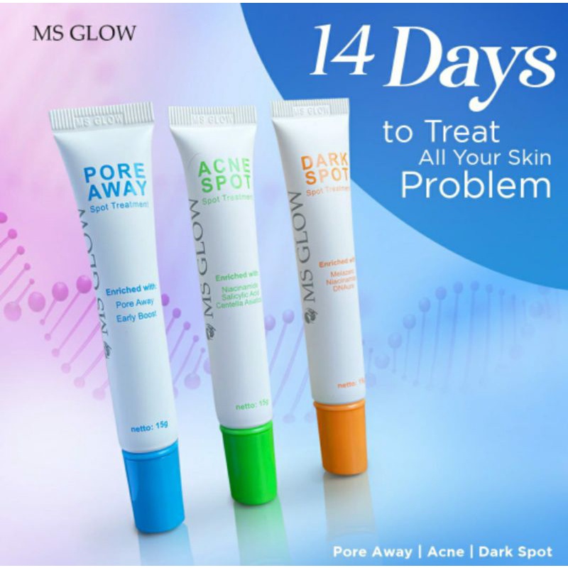 spot treatment Ms glow | dark spot Ms glow |acne spot Ms glow | pore away Ms glow