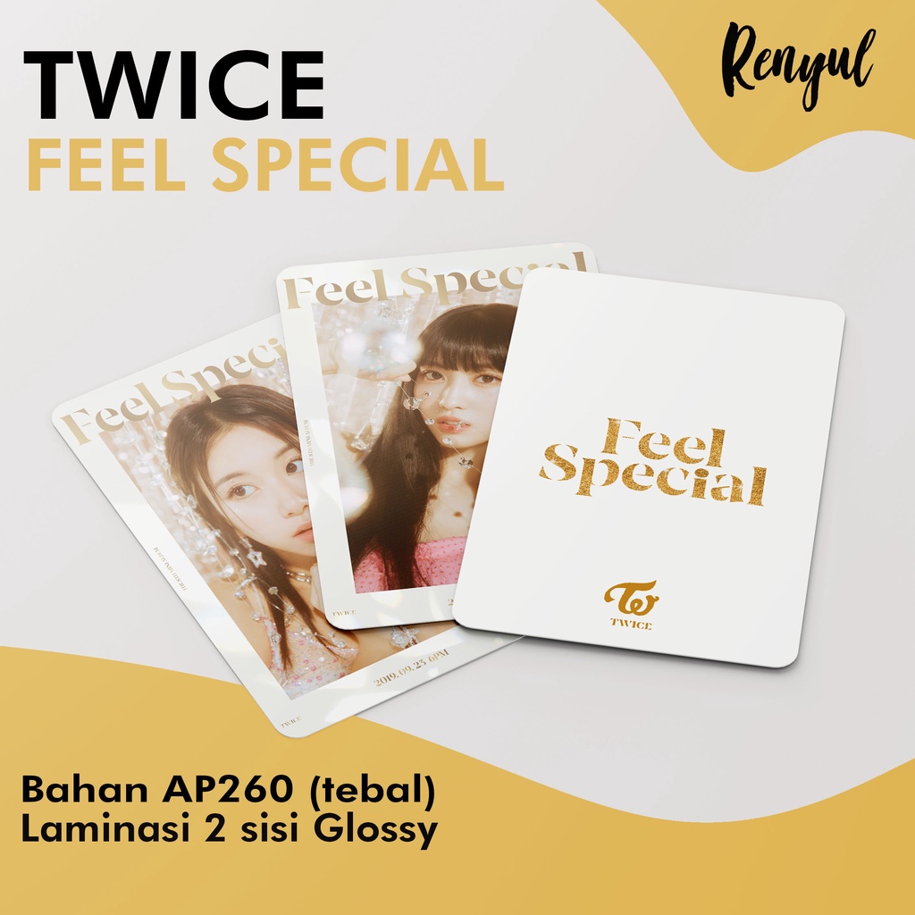 PHOTOCARD TWICE FEEL SPECIAL