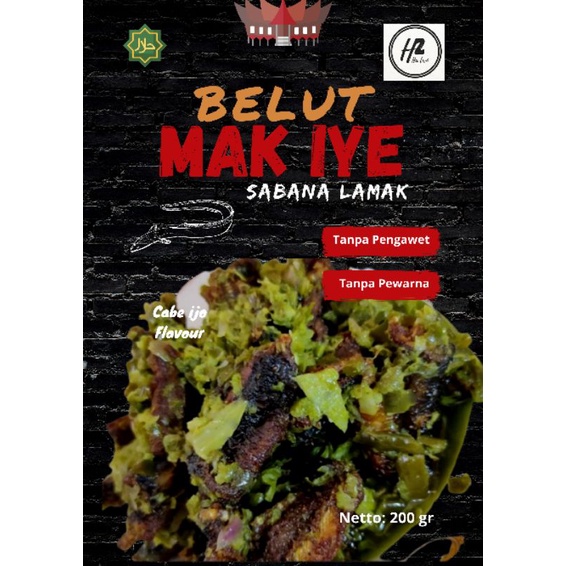 

Belut Cabe ijo / belut garing 250 gr