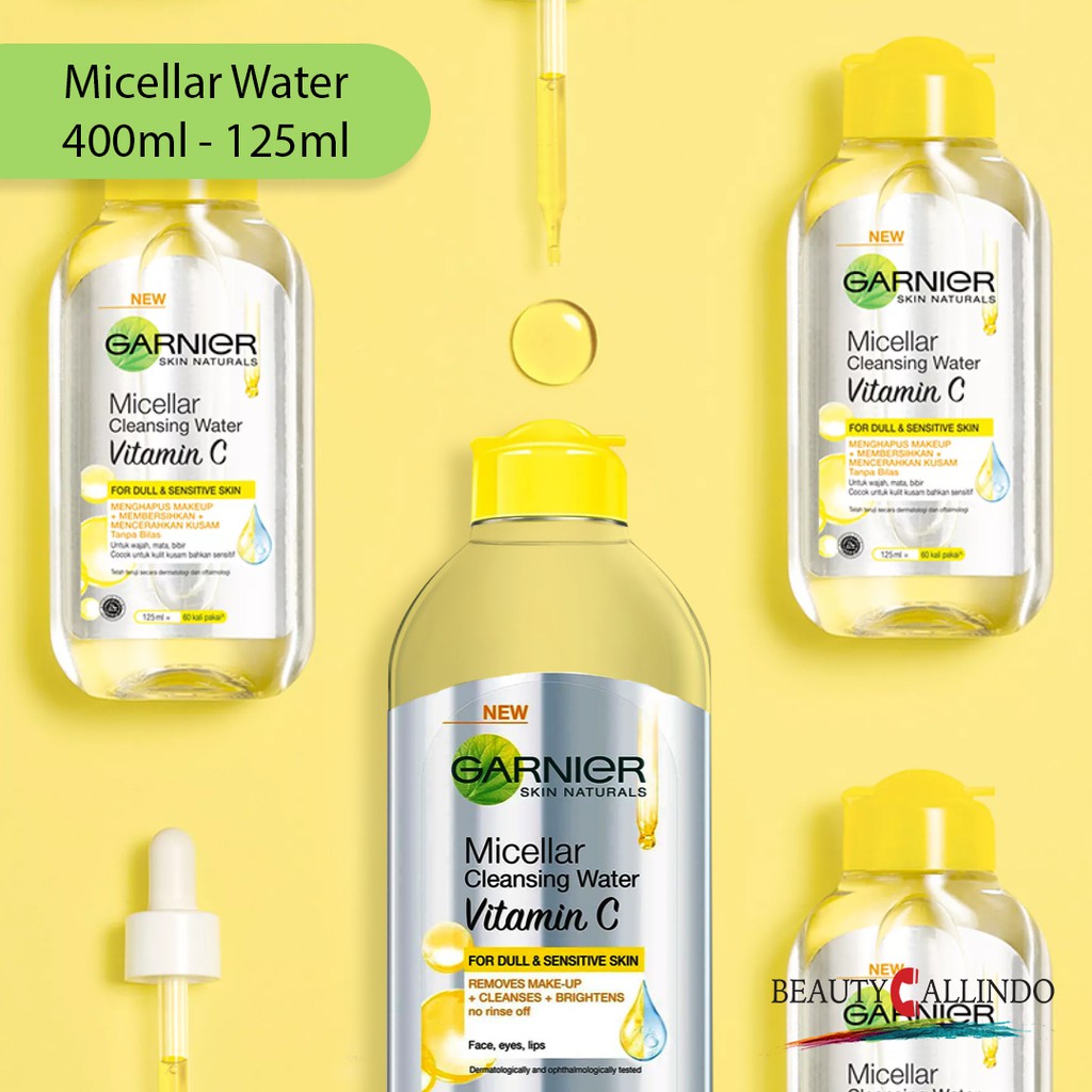 GARNIER MICELLAR CLEANSING WATER VITAMIN C