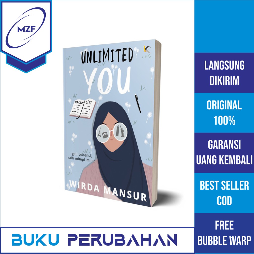 [ORIGINAL] READY STOK BUKU UNLIMITED YOU NON TTD - WIRDA MANSUR