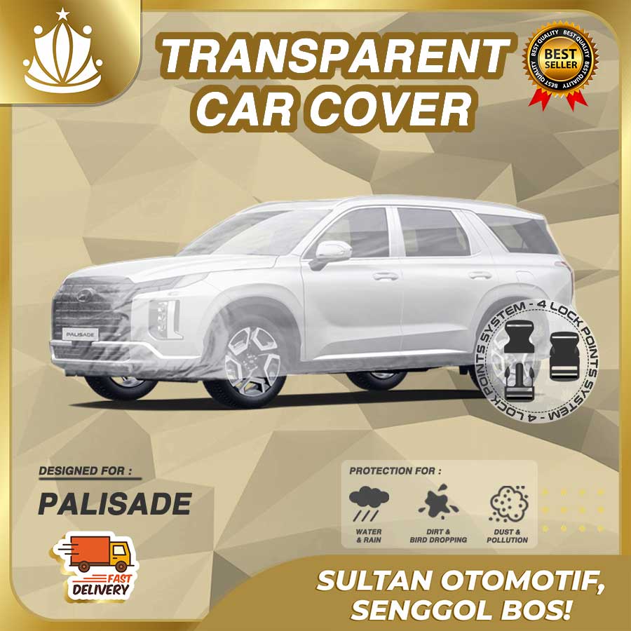 Body Cover Mobil Plastik TEBAL Hyundai Palisade WATERPROOF