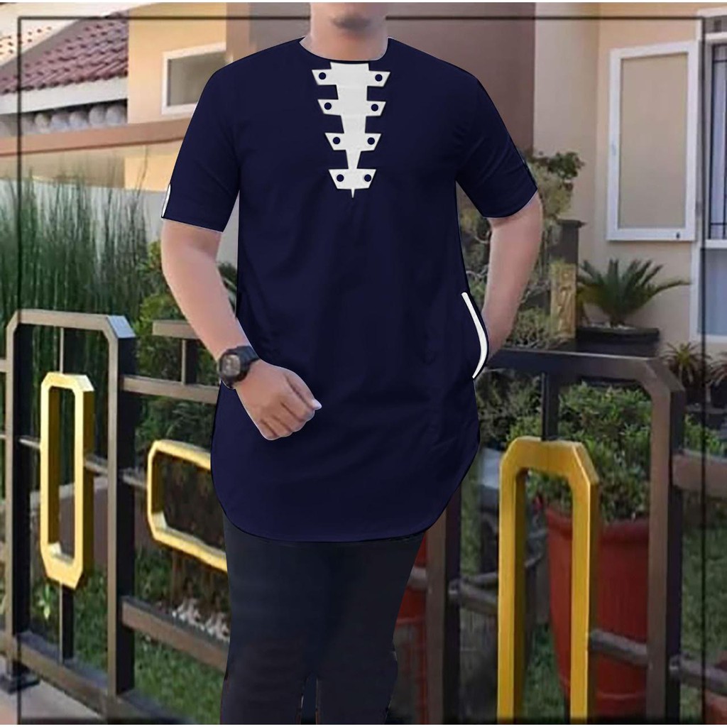 KOKO NOSI BAJU KOKOH PRIA MODEL SIMPLE SKODER