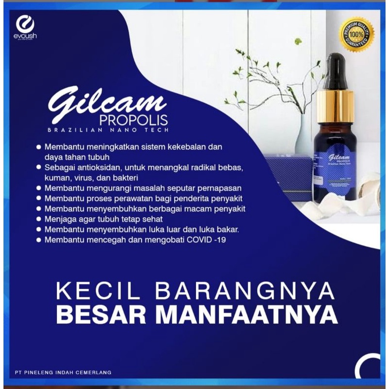 Gilcam Propolis teknologi nano mempercepat penyembuhan berbagai macam penyakit termasuk covid-19