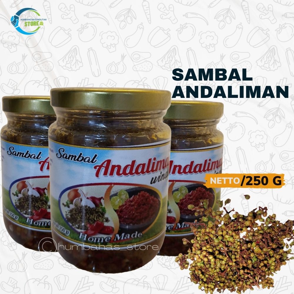 

Sambal Andaliman Original Doloksanggul 250 gr