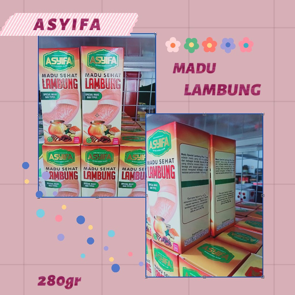 

Madu Lambung Asyifa 280gr