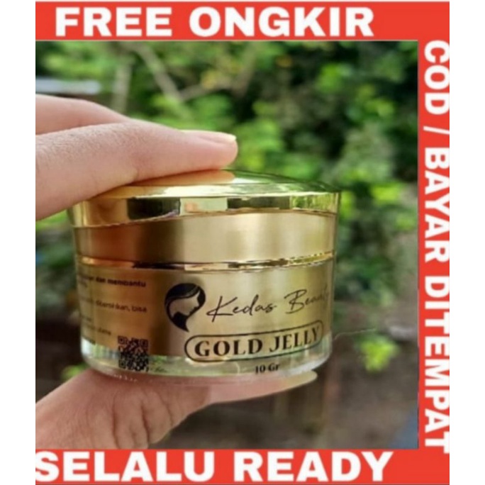 KEDAS BEAUTY GOLD JELLY DAN SABUN KEDAS BEAUTY