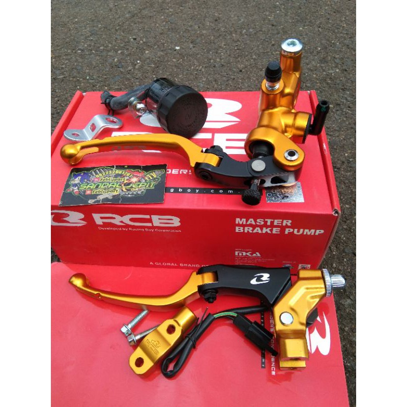 MASTER REM RCB S1 RADIAL 14MM SET KOPLING S1 GOLD MASTER RCB S1 ORIGINAL MASTER REM RCB S1 SET KOPLI