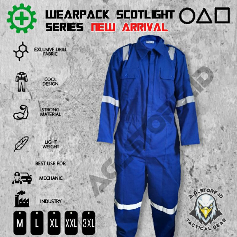 Wearpack Safety Terbaru | Wearpack bengkel | Baju bengkel | Seragam Kerja Proyek