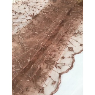Kain brokat Tile Mutiara Beverly warna Rose Gold Shopee Kain brokat Tile Mutiara Beverly warna Rose Gold Shopee