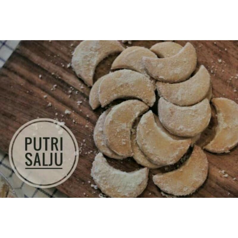 

KUE KERING PUTRI SALJU ENAK DAN GURIH KEMASAN 500GRAM