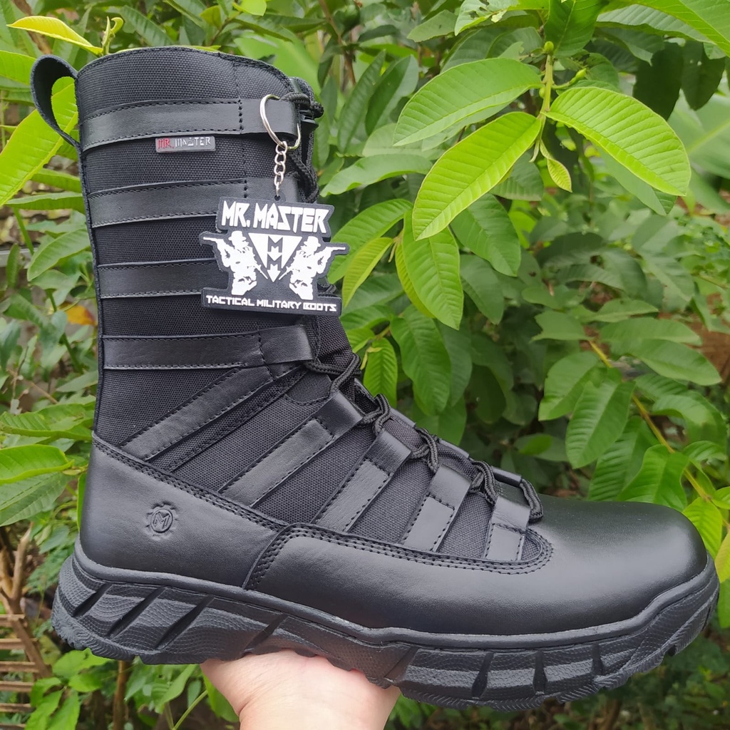 SEPATU PDL NINJA MR MASTER KULIT SAPI ASLI SEPATU PDL DINAS LAPANGAN TNI POLRI SECURITY SATPAM