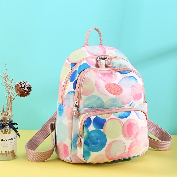 TAS RANSEL WANITA IMPORT KOREA ANTI AIR PINK LUCU SEMIA TA603P3 PREMIUM BACKPACK GENDONG PUNGGUNG SEKOLAH KULIAH KERJA BRANDED BATAM MURAH CEWEK REMAJA KEKINIAN MURAH