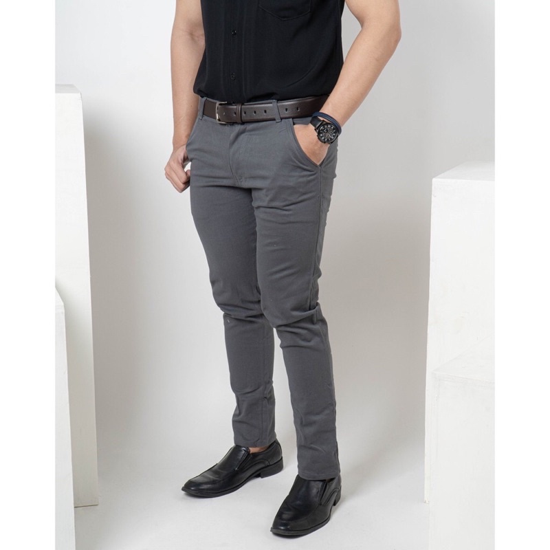 CELANA PANJANG CHINO / CHINOS SLIMFIT PREMIUM ORIGINAL CASUAL HARIAN KERJA KANTOR FORMAL SANTAI LIBURAN PRIA KEKINIAN