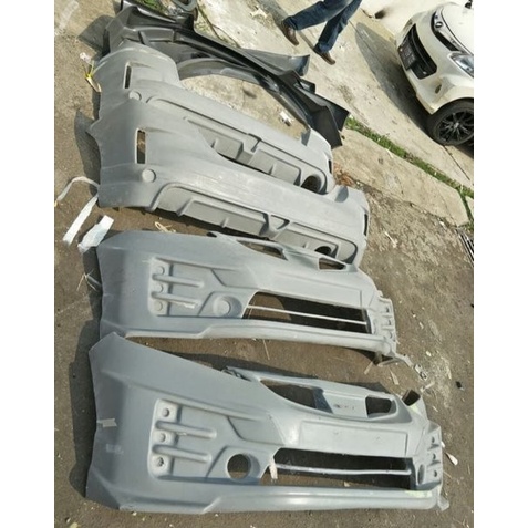 bodykit Honda jazz ge8 2011 adaptasi Mugen rs bemper