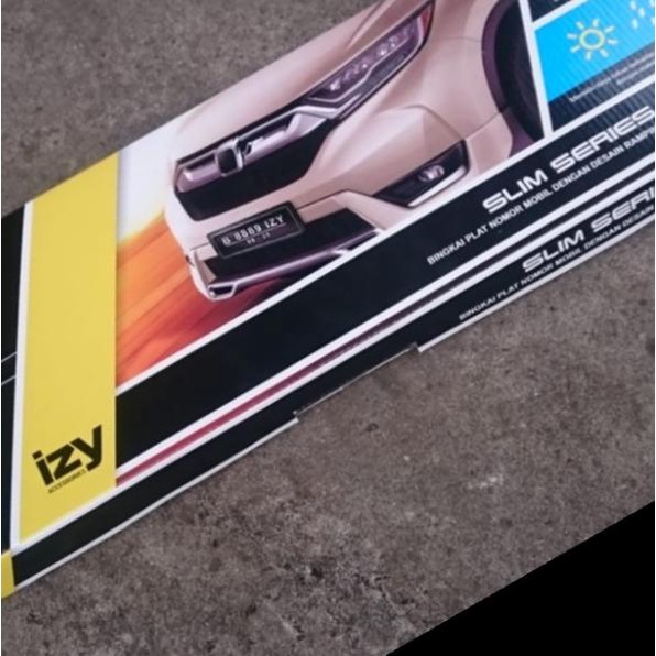 ☁ Cover|Tempat|Dudukan|Frame Plat Nomor Mobil Acrylik 46cm ♂