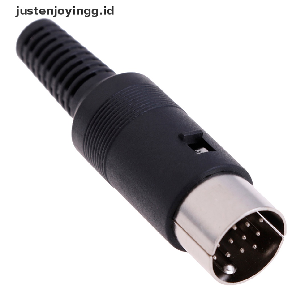 // justenjoyingg.id // Din plug 13 pin male inline audio adapter connector for atari st kenwood icom ~