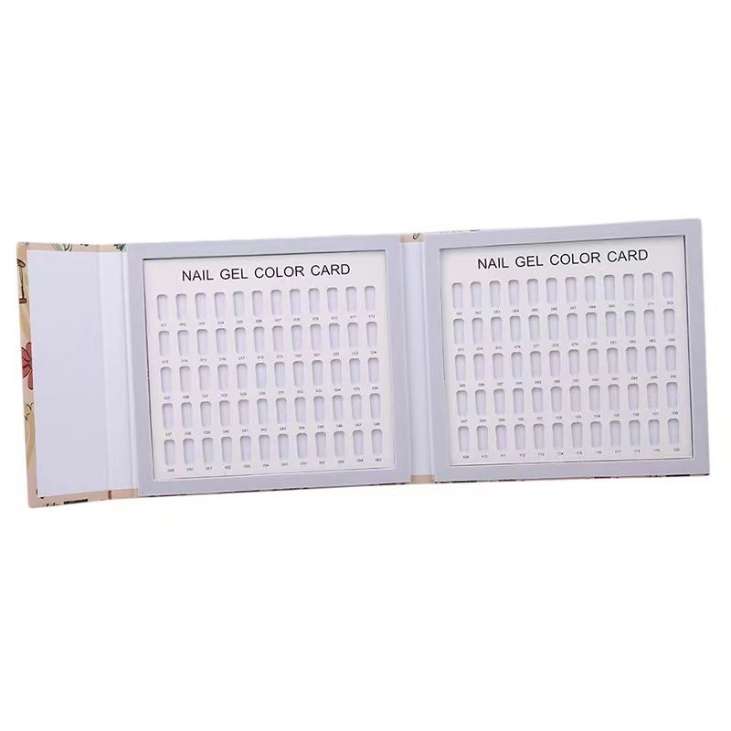 NEW Nail Chart Display Color Book (120/88/60/48) Nailtip / Buku Display Warna Kutek Kuku Salon Color Chart Book