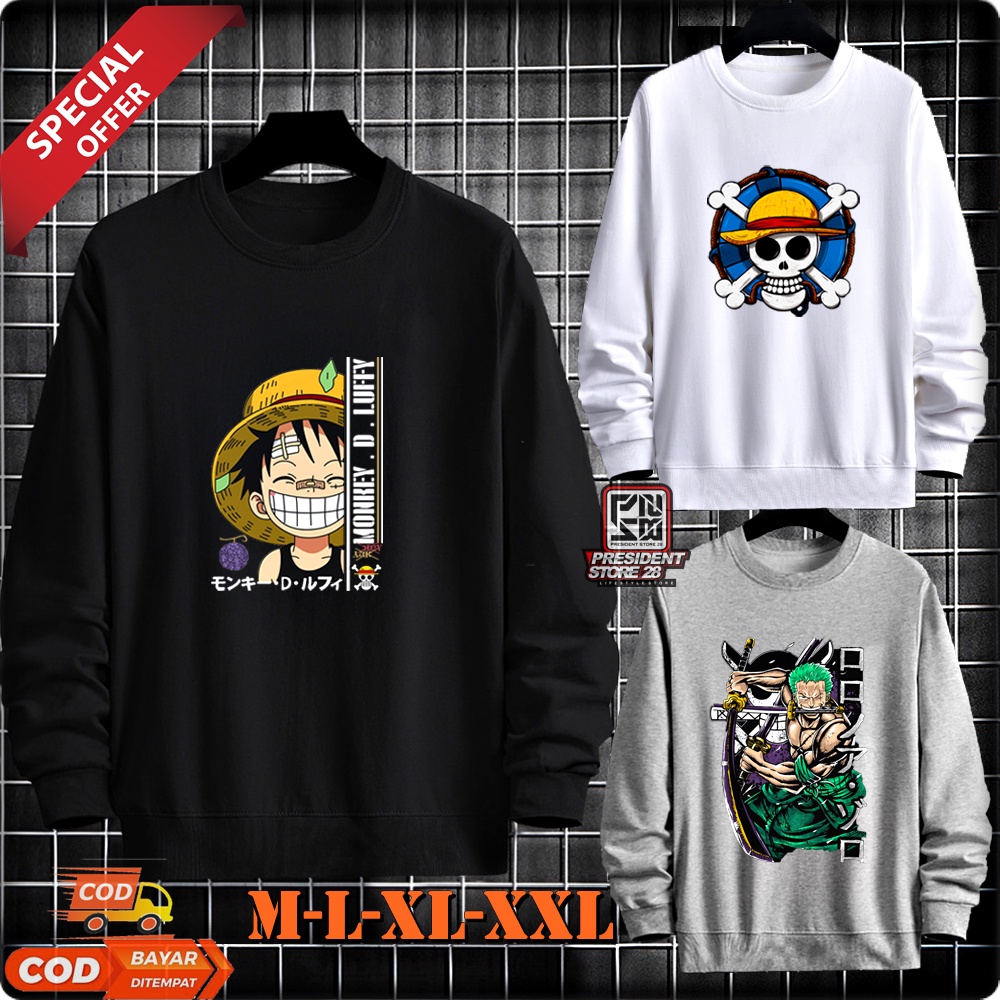 SWITER ONEPIECE / SWEETER CREWNECK ONE PIECE / CREWNECK PRIA / CREWNECK POLOS / CREWNECK WANITA / CREWNECK BASIC / CREWNEK CEWE COWO / CREWNECK LUFFY / Crewneck Murah