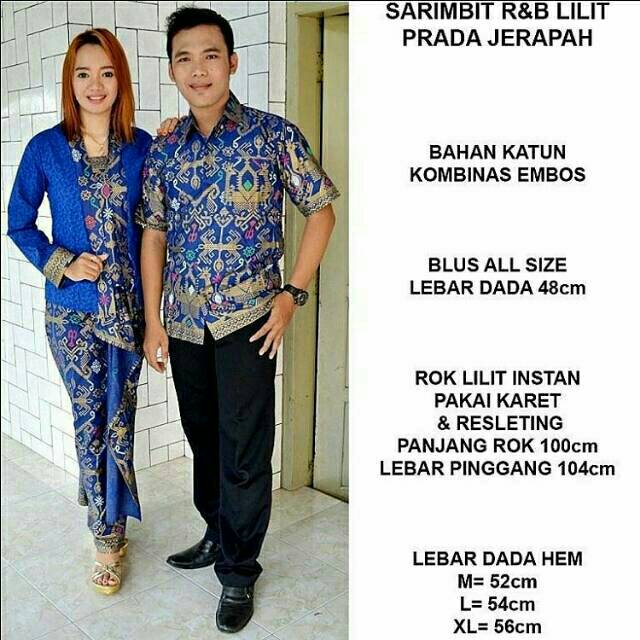 Flash Sale Batik Pekalongan - Sarimbit Prada Jerapah jym0R7cey9Qjj