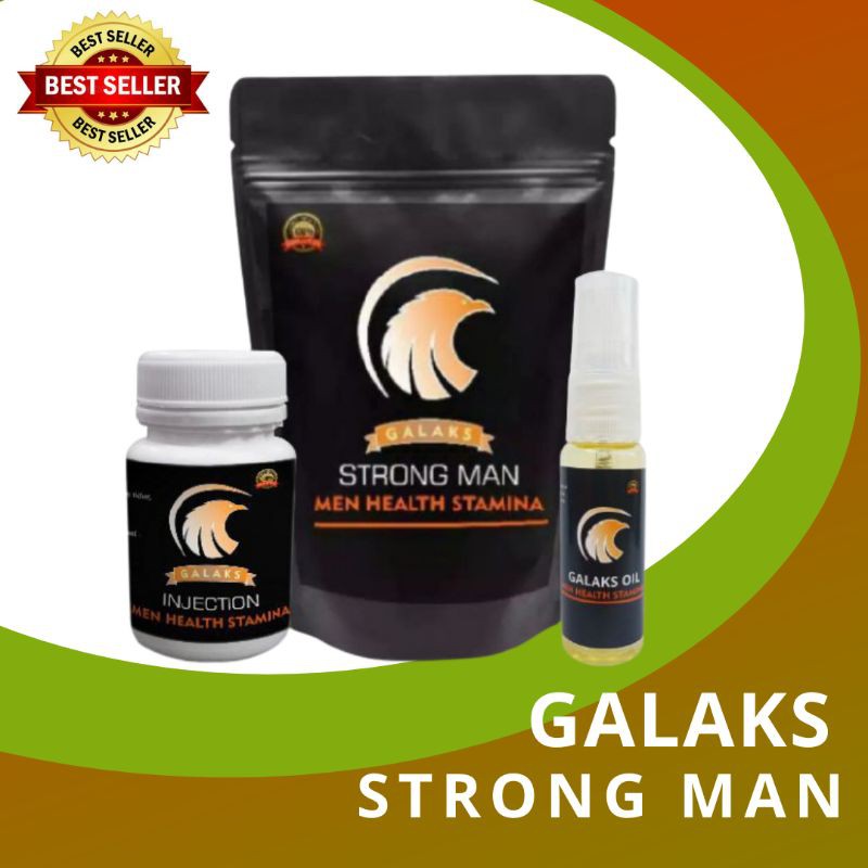 Promo - Galaks Strong Man Original/ Obat Kuat Stamina Pria - Bisa Cod