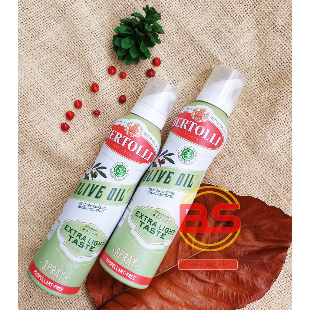 Olive Oil -BERTOLLI - Extra Light Olive Oil Spray / Minyak Zaitun Extra Light Spray