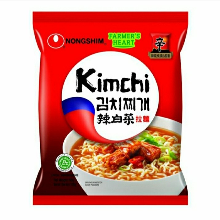 

Mie mi instan Korea kimchi ramen neoguri udon mushroom shrimp claypot Nongshim Halal MUI (Pack)