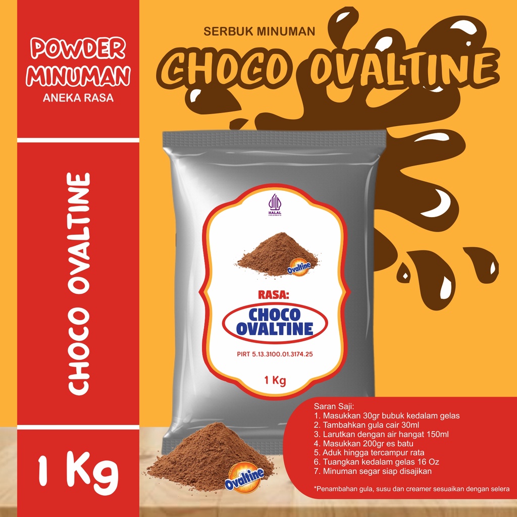 

Bubuk Serbuk Minuman 1kg Rasa Choco Ovaltin Kekinian Standar Choco Ovaltine Powder Drink C27