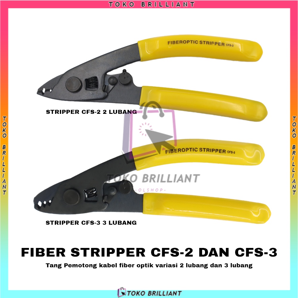 [BISA BAYAR DITEMPAT] Fiber optik stripper CFS3 / CFS2  /tang striper alat kupas kabel